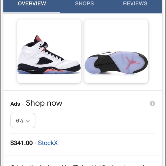 Jordan 5 Retro Sunblush (GS) size 6Y - Picture 14 of 14